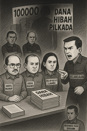 “Penyelidikan Kasus Dana Hibah Janggal” LIDIK Sultra-Jakarta: Kejari Konawe Diduga Lindungi Komisioner KPUD Konut