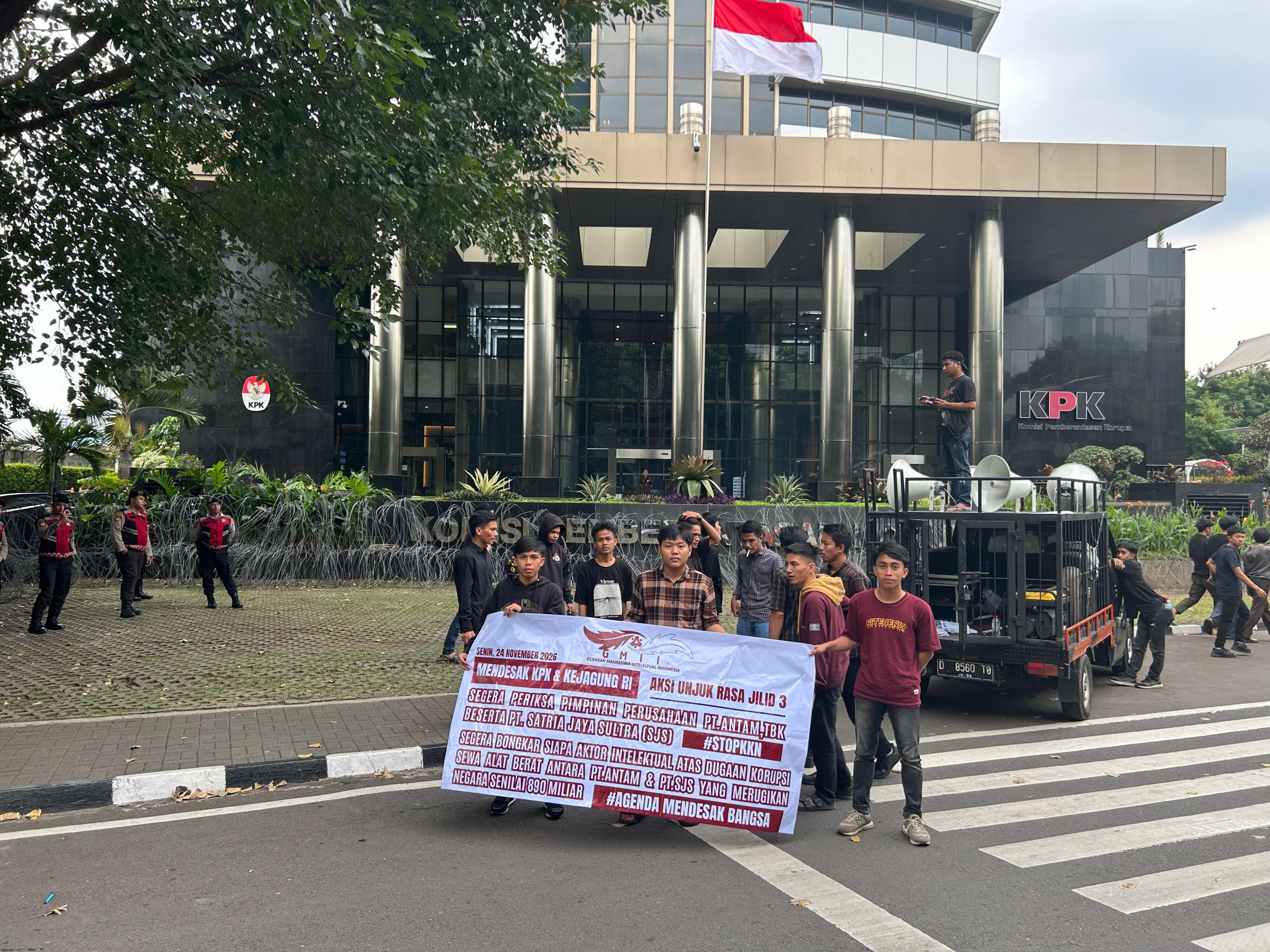 “Aksi Berjilid-jilid Terus Di Suarakan” GMII: Nilai KPK Tidak Tegas dalam Memberantas Korupsi