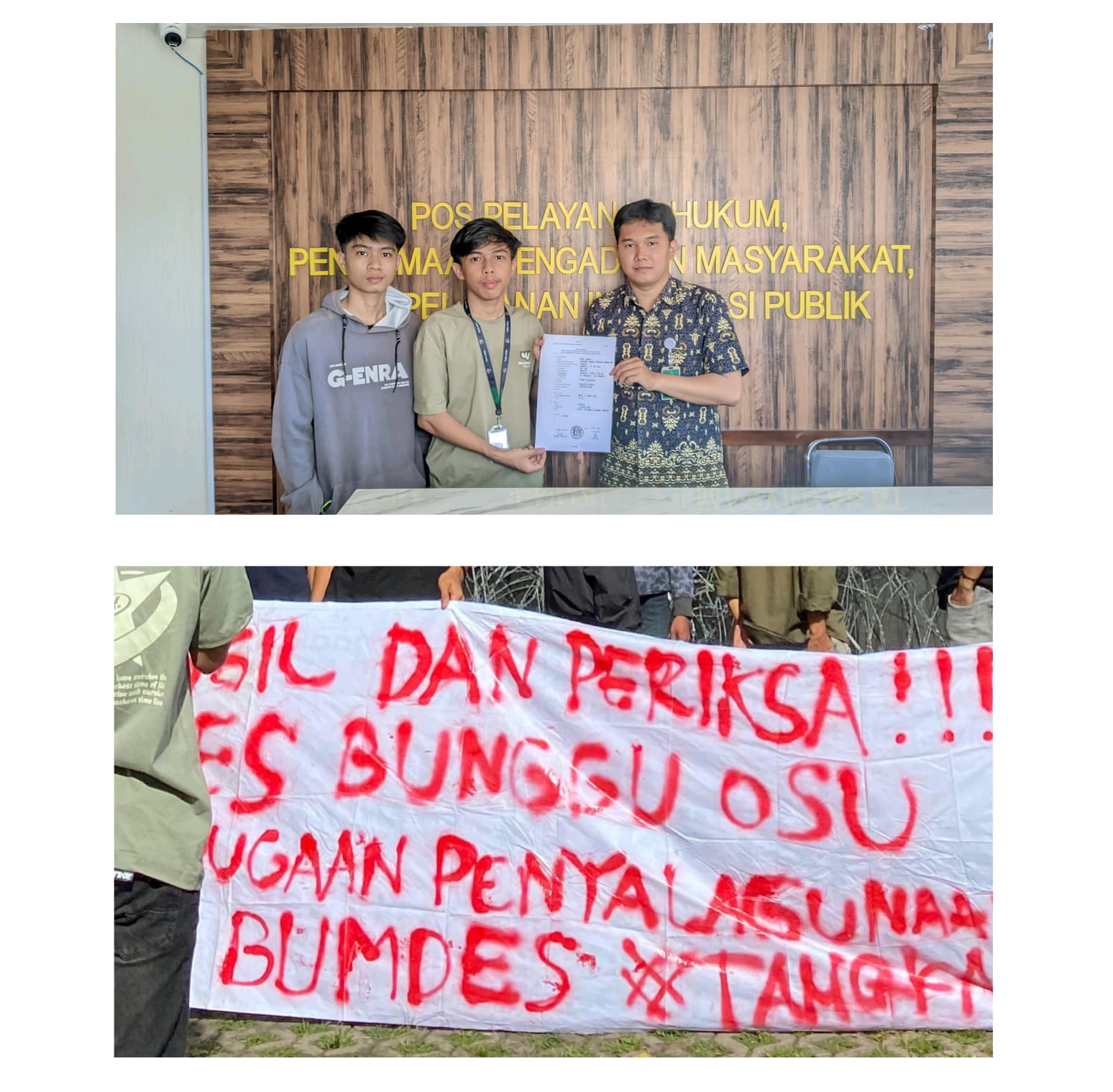 ALIANSI MAHASISWA SULTRA – JAKARTA BERSATU: Desak Kejagung RI Periksa Kades Bungguosu