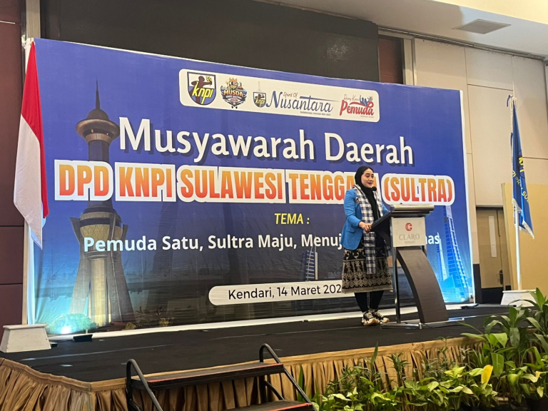 Ketum DPP KNPI Putri Khairunnisa Resmi Buka MUSDA DPD KNPI Sultra, Dihadiri Sekda Sultra 