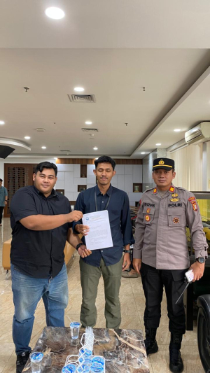 Diduga lakukan aktivitas dan penjualan ore nikel tanpa RKAB Corak Sultra Resmi Laporkan PT. TMM, Inisial TFA Diduga Jadi Oktor Utama Dari Aktivitas Tersebut