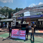 GMII Gelar Demonstrasi di Depan Kementerian Dalam Negeri, Desak Evaluasi Wakil Bupati Konawe Utara Terkait Pengelolaan Dana KONI